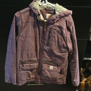 Carhartt Plum Hooded Jacket